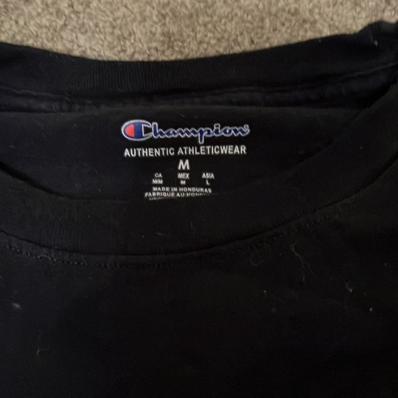 black champion t shirt - Picture 2 of 3